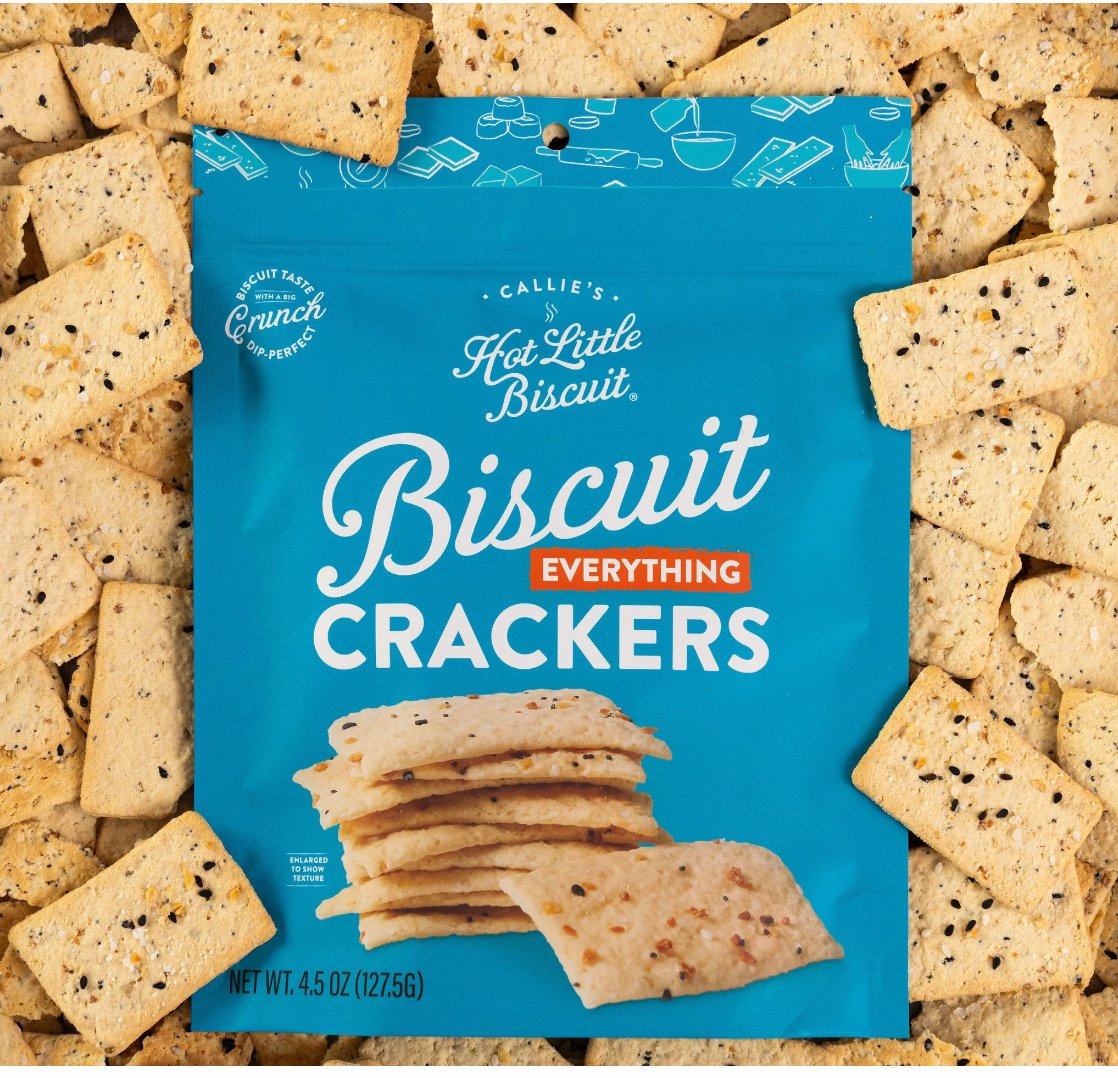 Callie's Hot Little Biscuit Everything Biscuit Crackers - Essentially Charleston