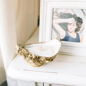 Grit & Grace Oyster Shell Candle - Essentially Charleston
