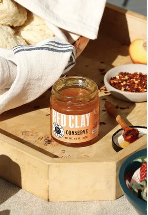 Red Clay Spicy Peach Conserve - Essentially Charleston