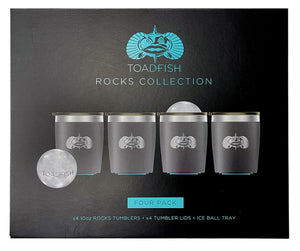 Toadfish 4-Pack Rocks Tumbler Gift Sets - Essentially Charleston