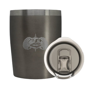Toadfish Non-Tipping Rocks Tumblers 10 oz. (graphite or teal) - Essentially Charleston
