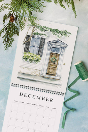 2027 Flower Boxes of Charleston Wall Calendar by Texture Design - Essentially Charleston