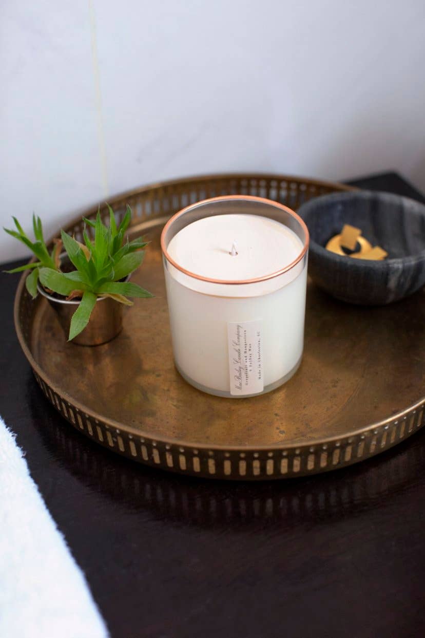 9 oz Archive Candle - Linen - Essentially Charleston