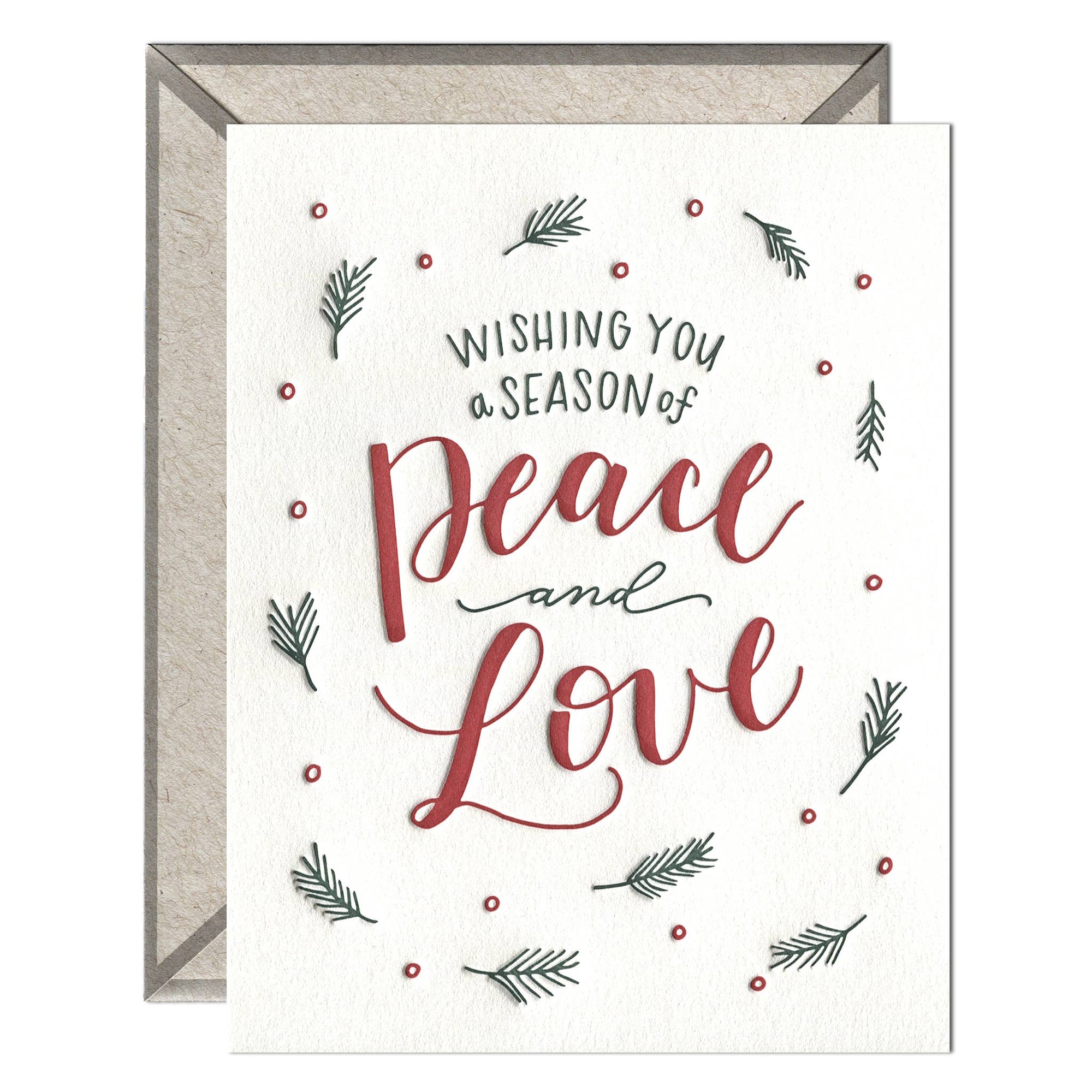 A Season of Peace and Love Card - Essentially Charleston