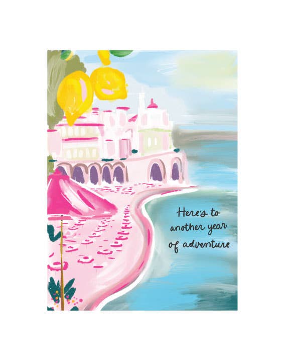 Another Year of Adventure Note Card