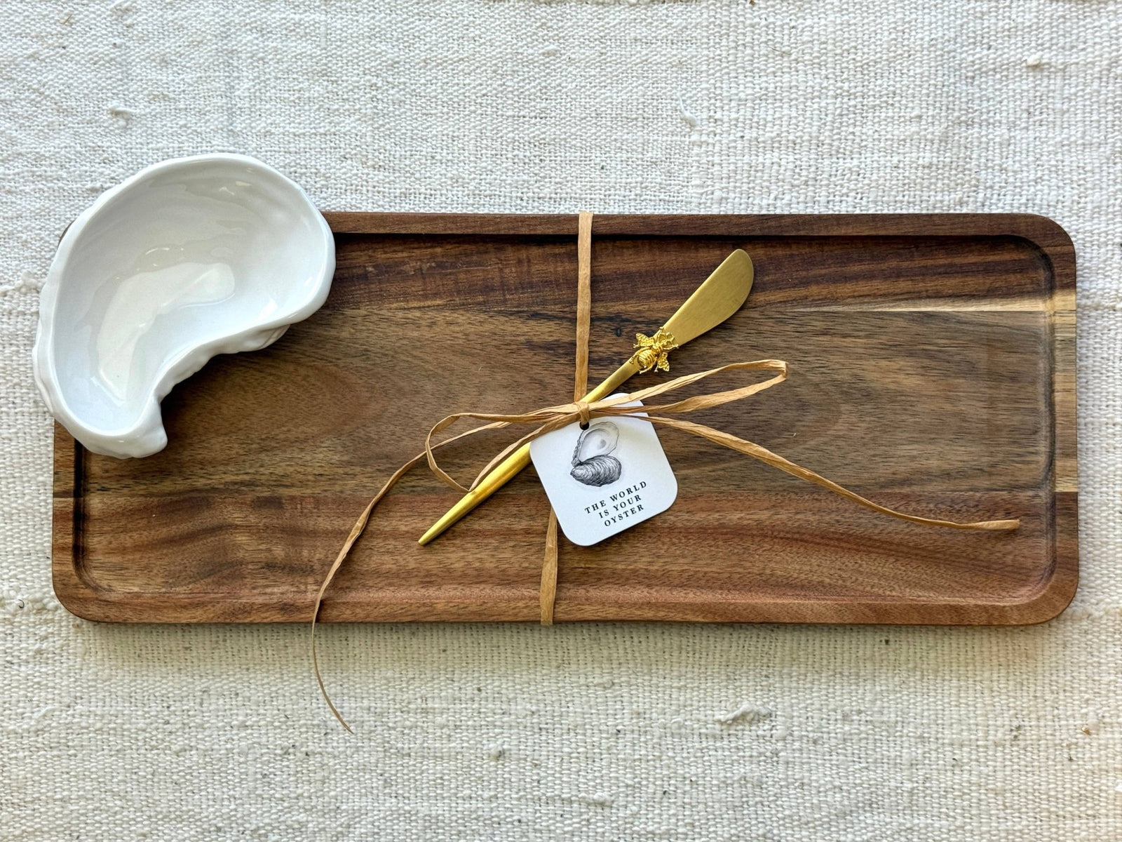 Appetizer Tray & Oyster Dish