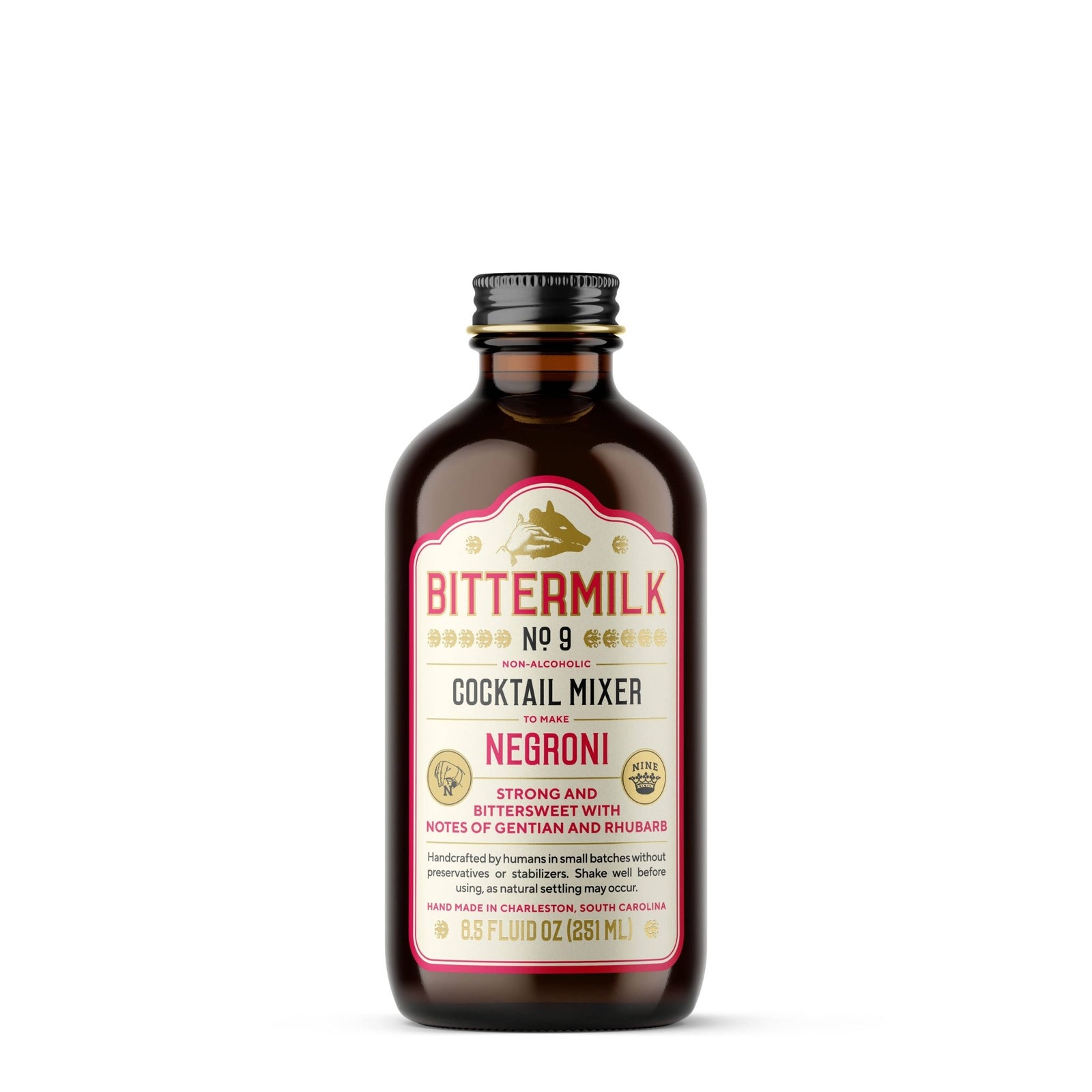 Bittermilk No.9 - Negroni Cocktail Mixer - Essentially Charleston