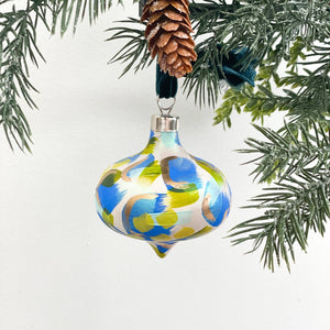 Blue Ornament by Jessica Reynolds Art - Essentially Charleston