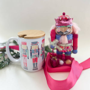 Bright Nutcracker Mug by Jessica Reynolds Art - Essentially Charleston