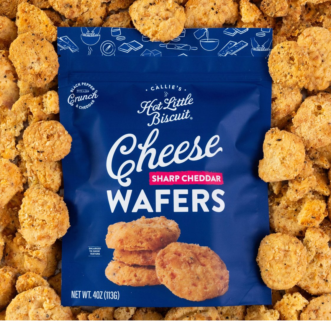 Callie's Hot Little Biscuit Cheddar Cheese Wafers - Essentially Charleston