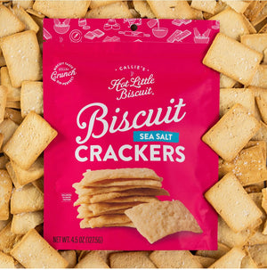 Callie's Hot Little Biscuit Sea Salt Biscuit Crackers - Essentially Charleston