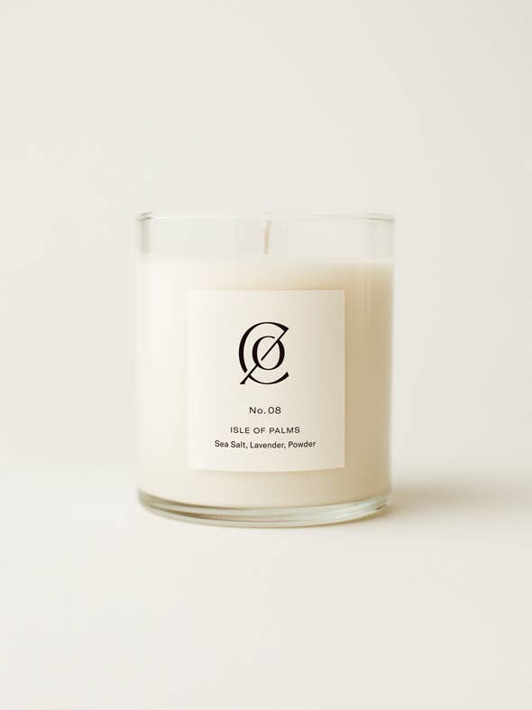 Charleston Candle Company No. 08 Isle of Palms Soy Candle: 9 oz. - Essentially Charleston