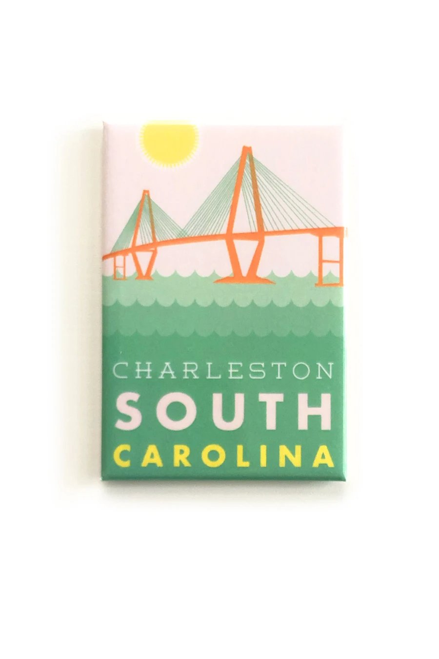 Charleston Ravenel Bridge Magnet by Texture Design - Essentially Charleston