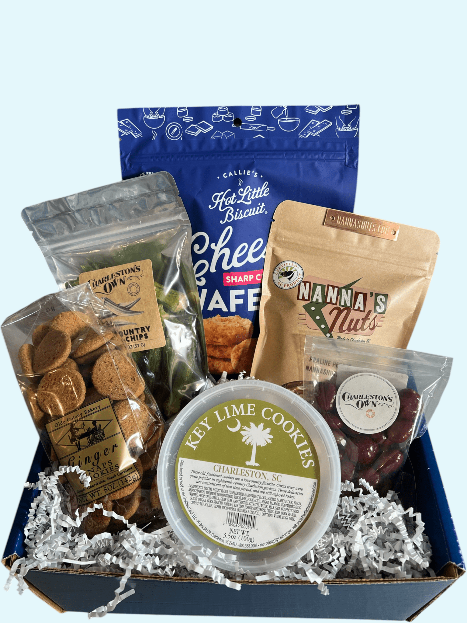 Charleston Snack Gift Box (medium) - Essentially Charleston