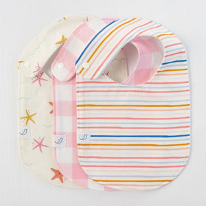 Charlie Snap Bib: Sea Star by Hemming Birds - Essentially Charleston
