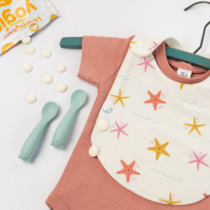 Charlie Snap Bib: Sea Star by Hemming Birds - Essentially Charleston