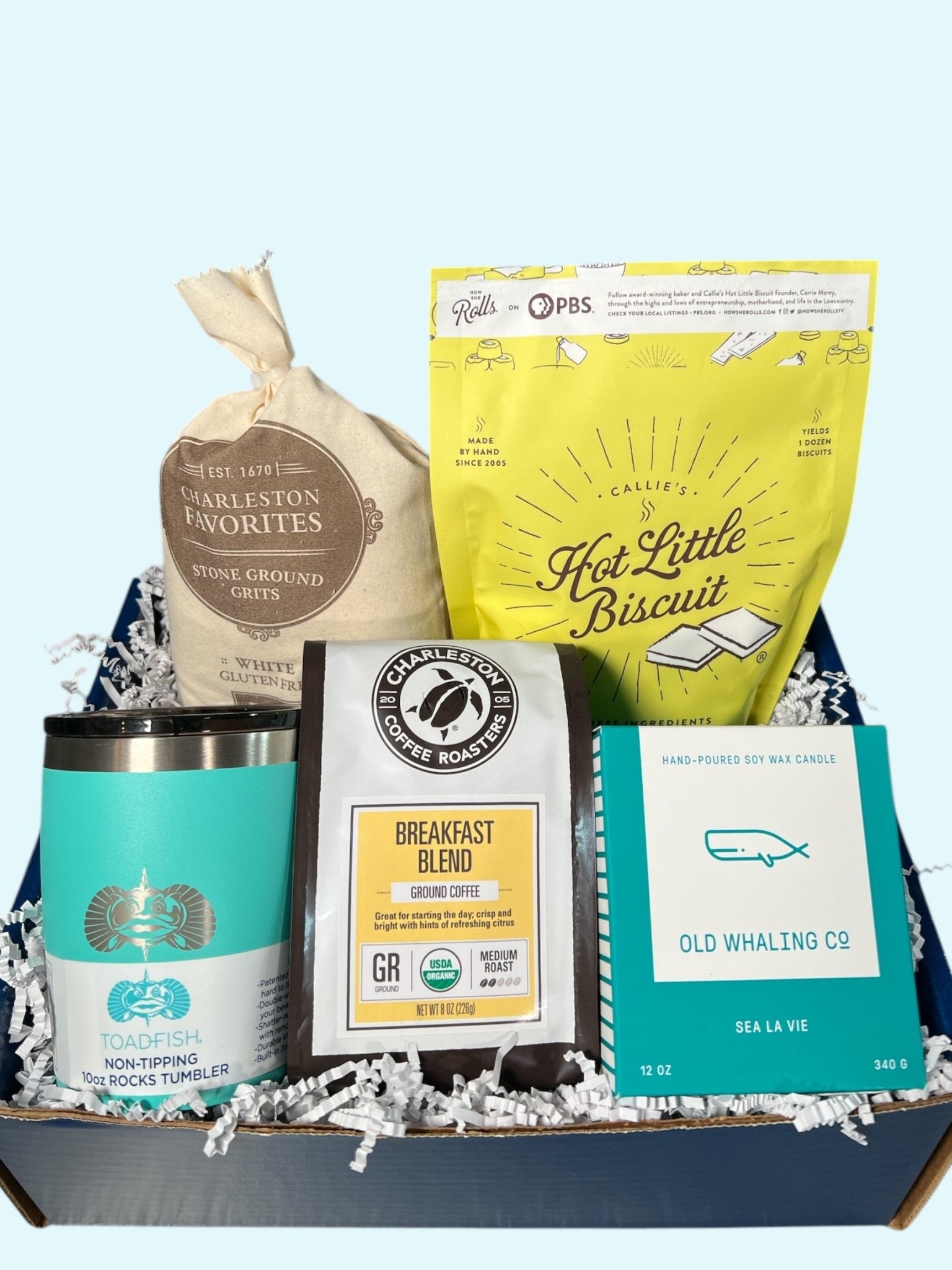 Coastal Breakfast Gift Box - Essentially Charleston