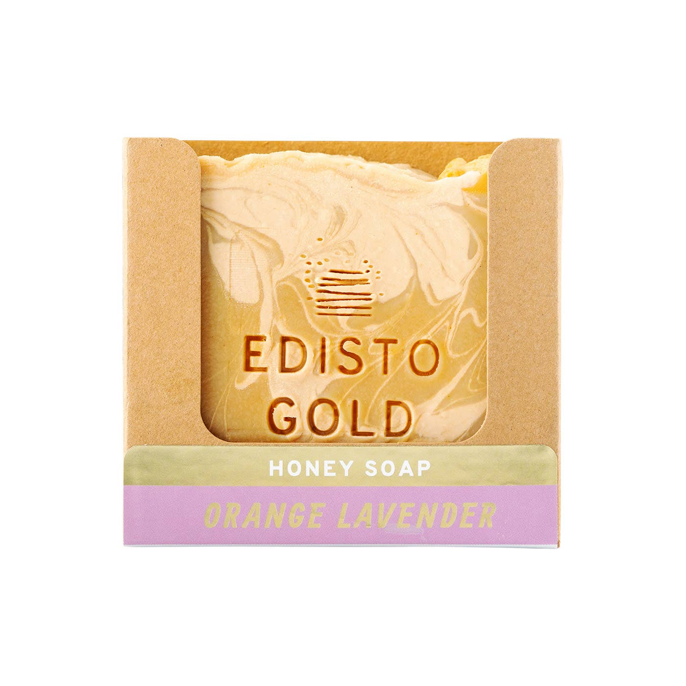 Edisto Gold Orange-Lavender Honey Natural Soap - Essentially Charleston