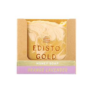 Edisto Gold Orange-Lavender Honey Natural Soap - Essentially Charleston