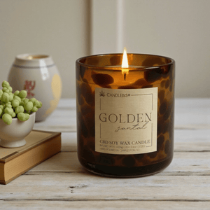 Golden Santal CBD Candle by Candlebis - Essentially Charleston
