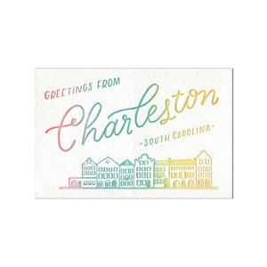 Greetings from Charleston, SC Postcard - Essentially Charleston