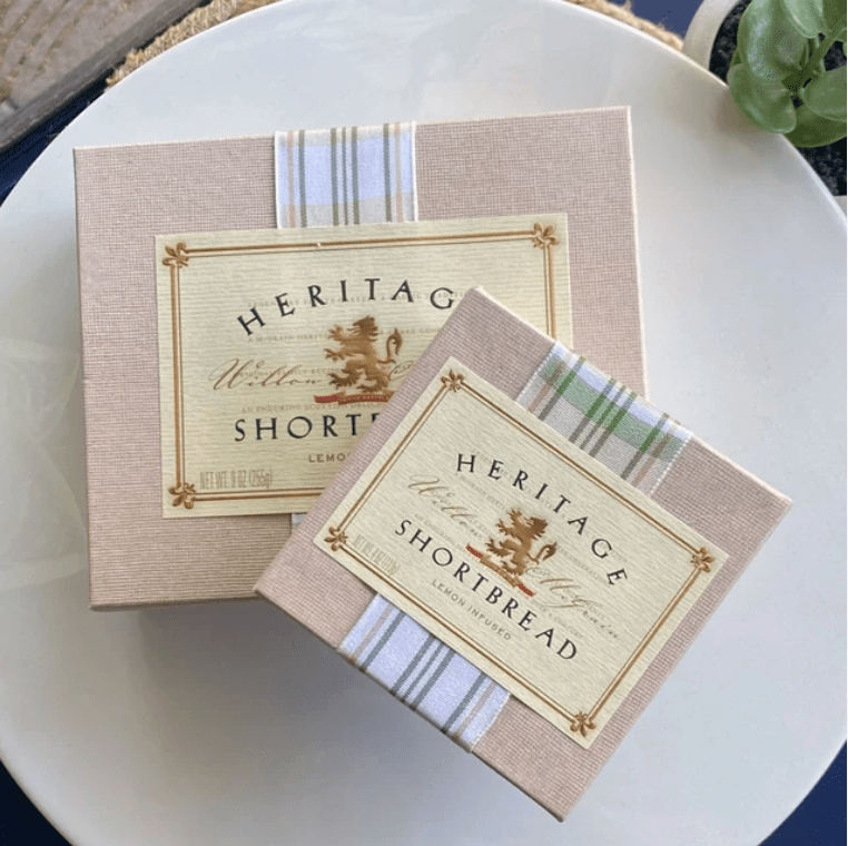 Heritage Shortbread Box: Traditional or Lemon-Infused (large) - Essentially Charleston