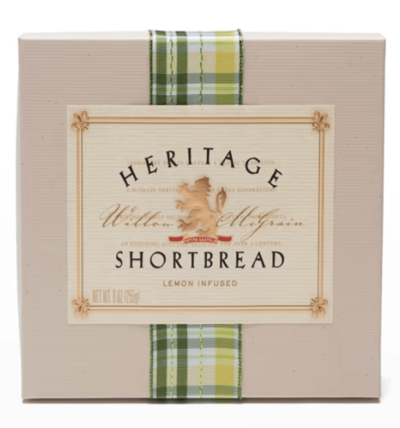 Heritage Shortbread Box: Traditional or Lemon-Infused (large) - Essentially Charleston