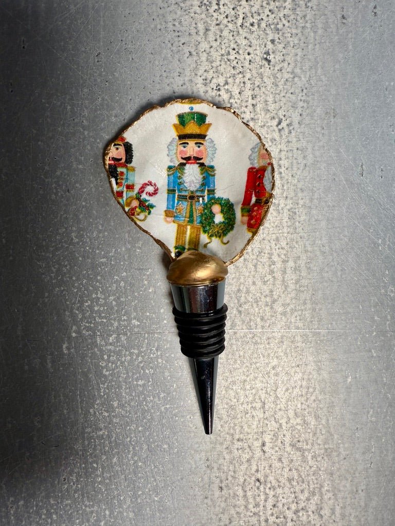 Holiday Bottle Stopper: Nutcracker Prince - Essentially Charleston