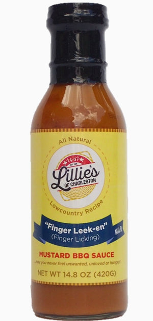 Lillie's of Charleston "Finger Leek - En" Mustard Bbq Sauce - Essentially Charleston