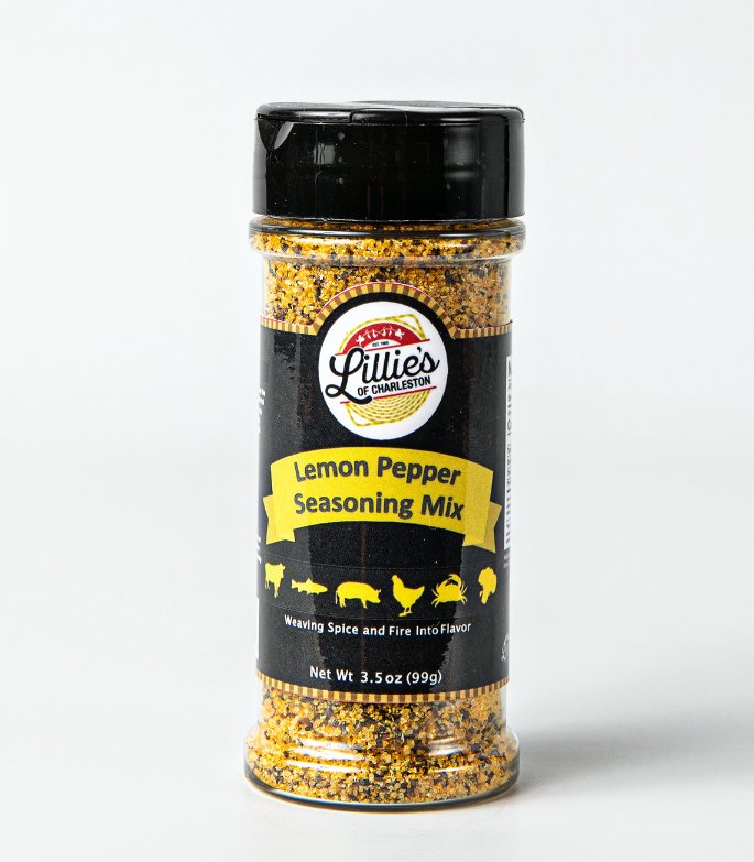 Lillie's of Charleston Lemon Pepper Seasoning - Essentially Charleston