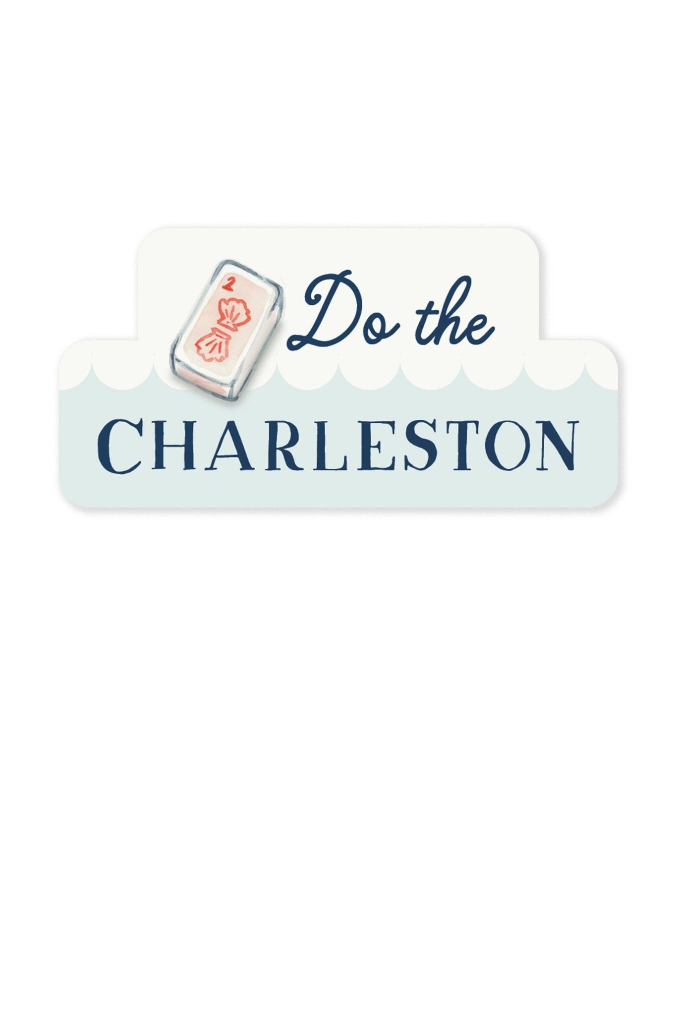 Mahjong Collection: Do the Charleston Sticker by Texture Design - Essentially Charleston