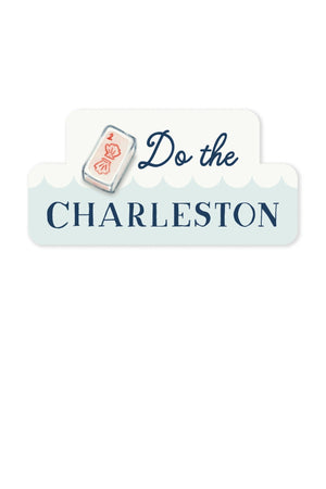 Mahjong Collection: Do the Charleston Sticker by Texture Design - Essentially Charleston