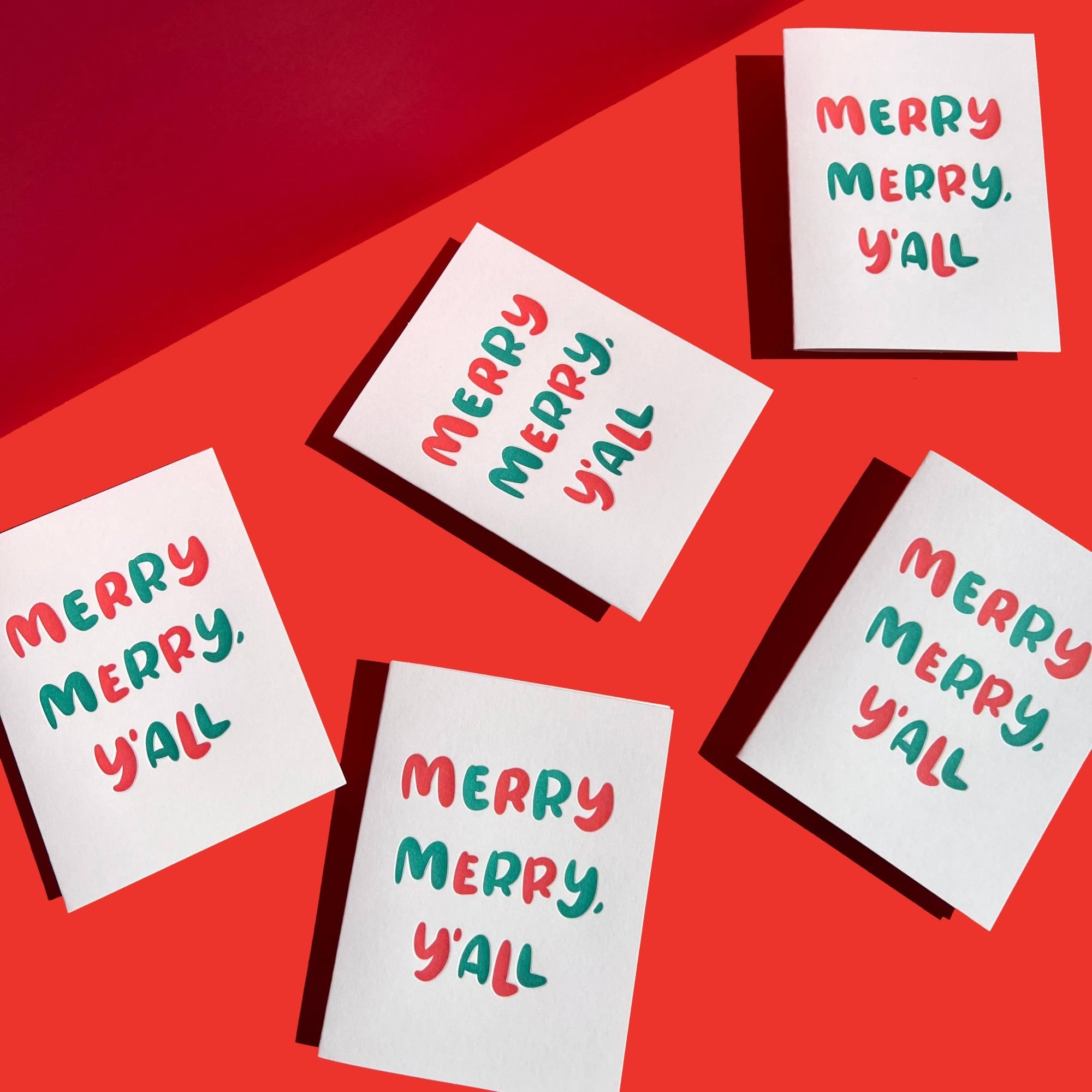 Merry Merry, Y'all Card - Essentially Charleston