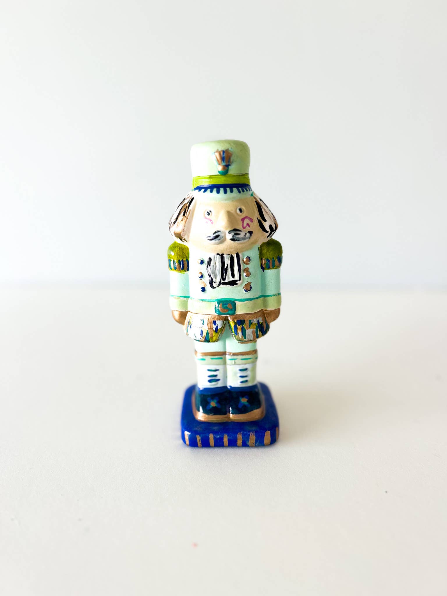 Mint Ceramic Nutcracker by Jessica Reynolds Design - Essentially Charleston