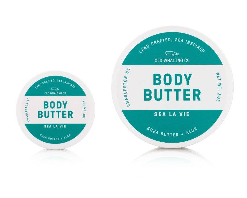 Old Whaling Co. Sea La Vie Body Butter Travel Size (2oz) - Essentially Charleston