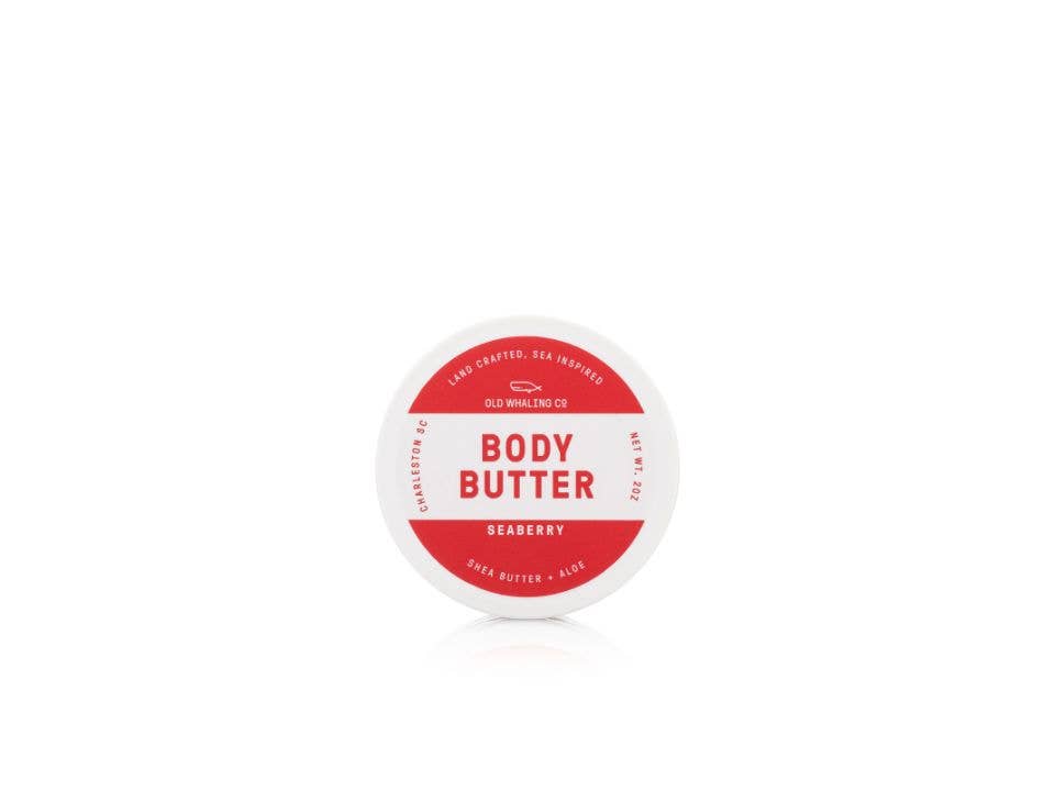 Old Whaling Co. Seaberry Body Butter: Travel - Size (2oz) - Essentially Charleston