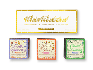 Old Whaling Co. Winter Wonderland Holiday Bath Bomb Gift Set - Essentially Charleston