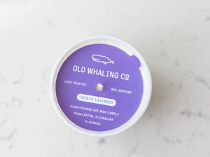 Old Whaling Company French Lavender Candle - Essentially Charleston