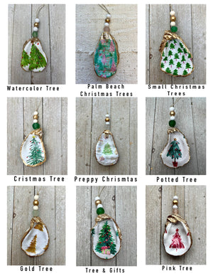 Oyster Ornaments - Decoupage Christmas Designs: 1st Christmas - Essentially Charleston