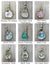 Oyster Ornaments - Decoupage Christmas Designs: 1st Christmas - Essentially Charleston