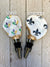 Oyster Wine Stopper: Portuguese Blue Tile - Essentially Charleston