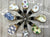 Oyster Wine Stopper: Portuguese Blue Tile - Essentially Charleston