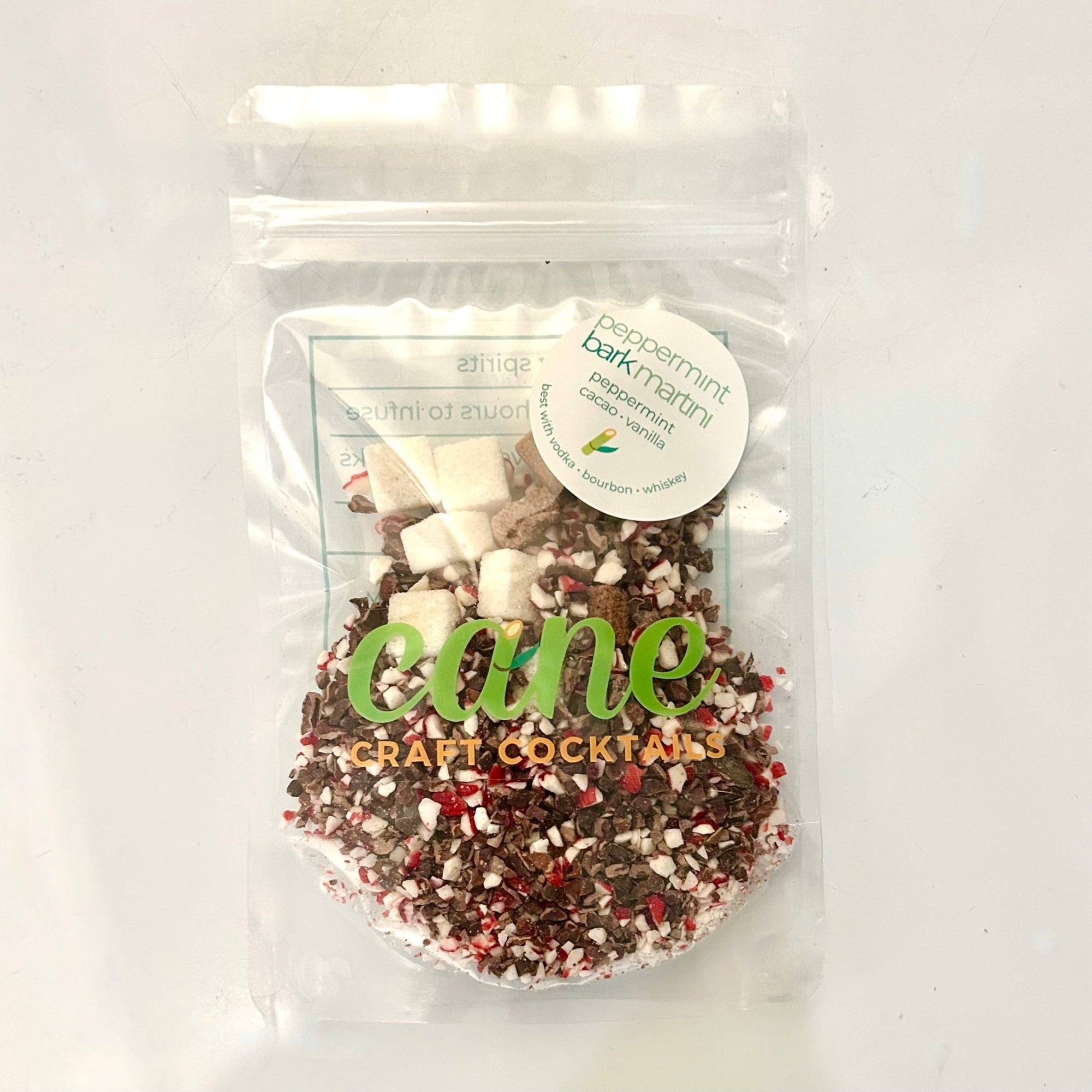 Peppermint Bark Martini Cocktail Kit by Cane Craft Cocktails - Essentially Charleston