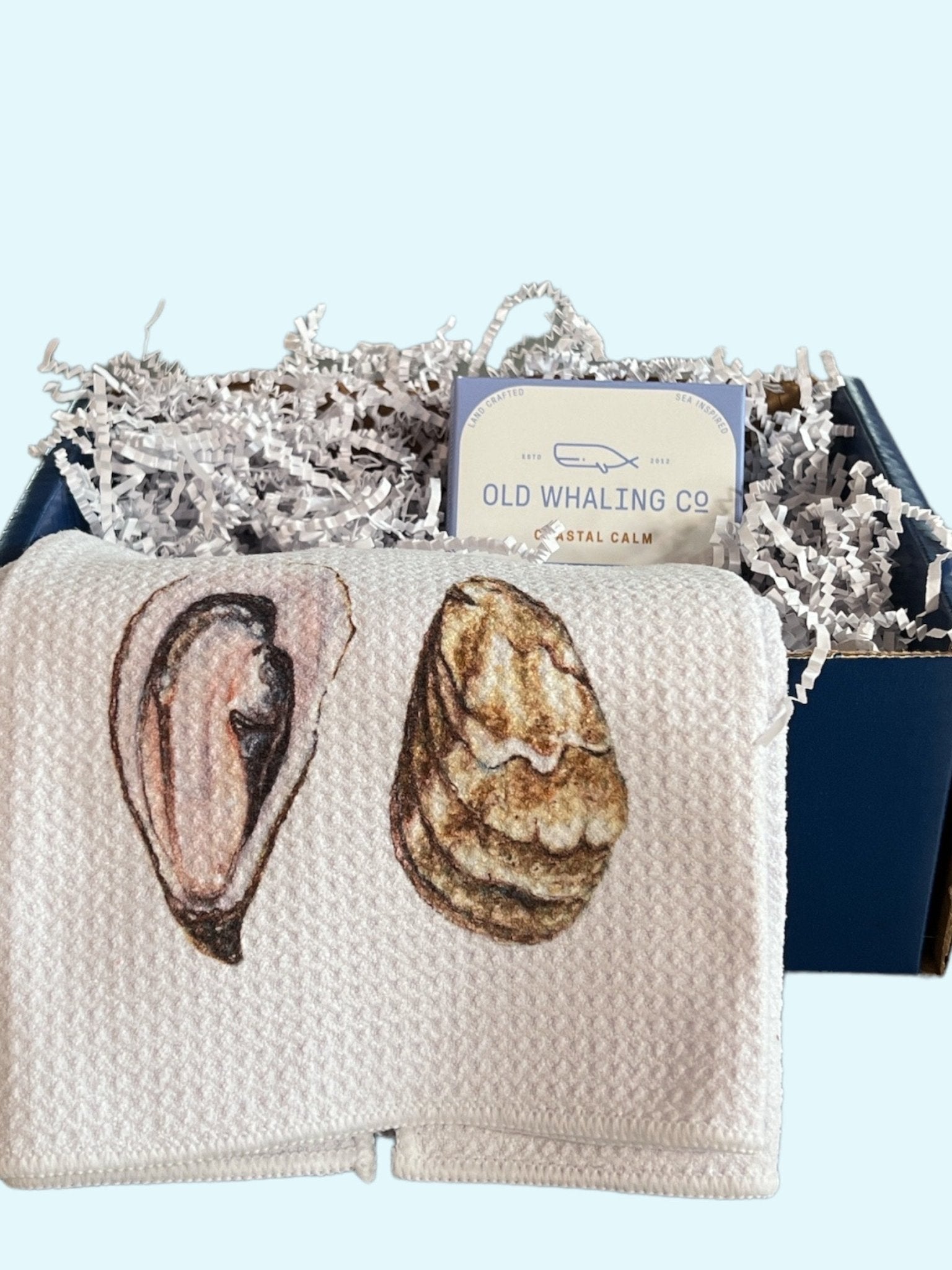 Perfect Pair: Holy City Creations Oyster Towel + Old Whaling Co. Coastal Calm Soap - Essentially Charleston