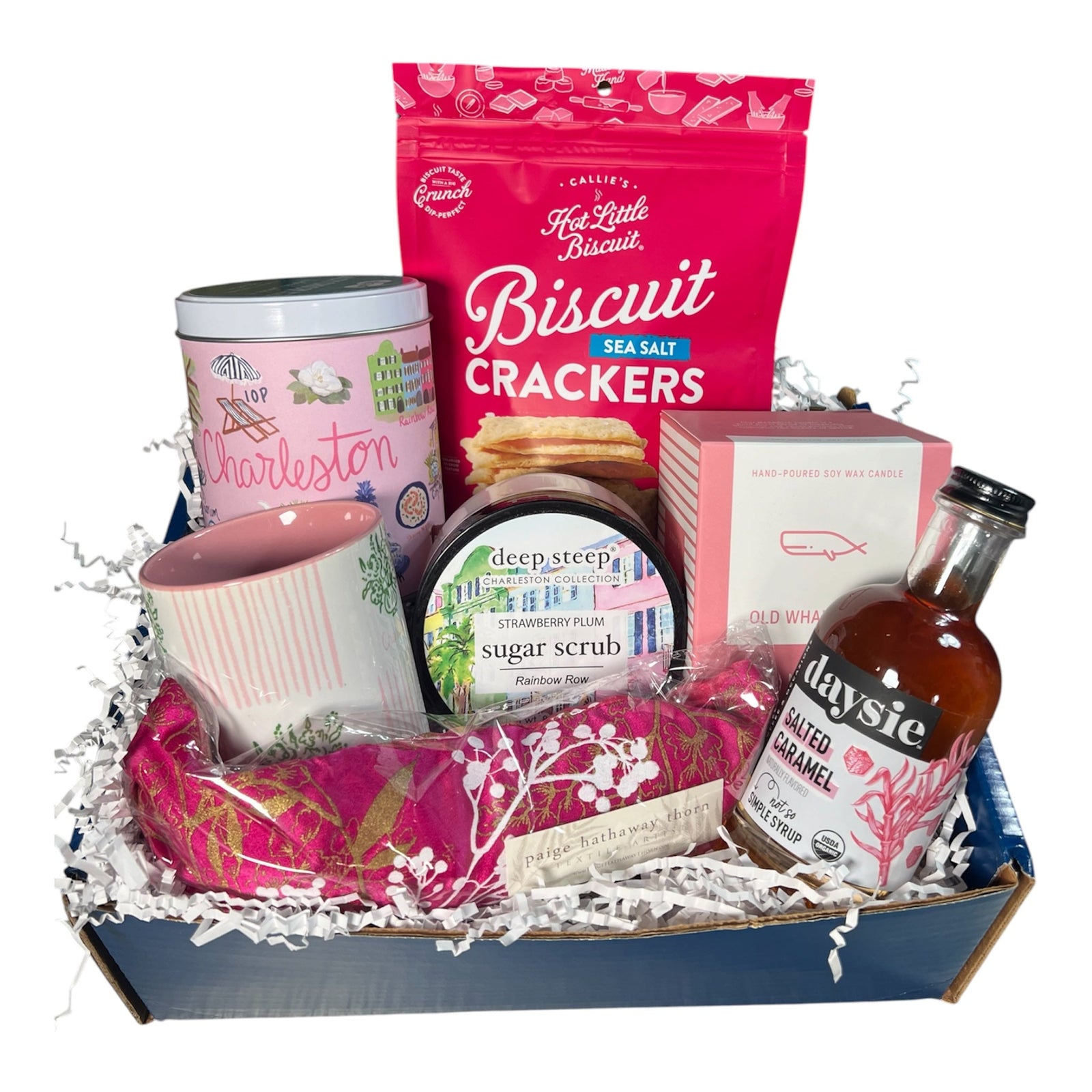 Perfectly Pink Gift Basket - Essentially Charleston