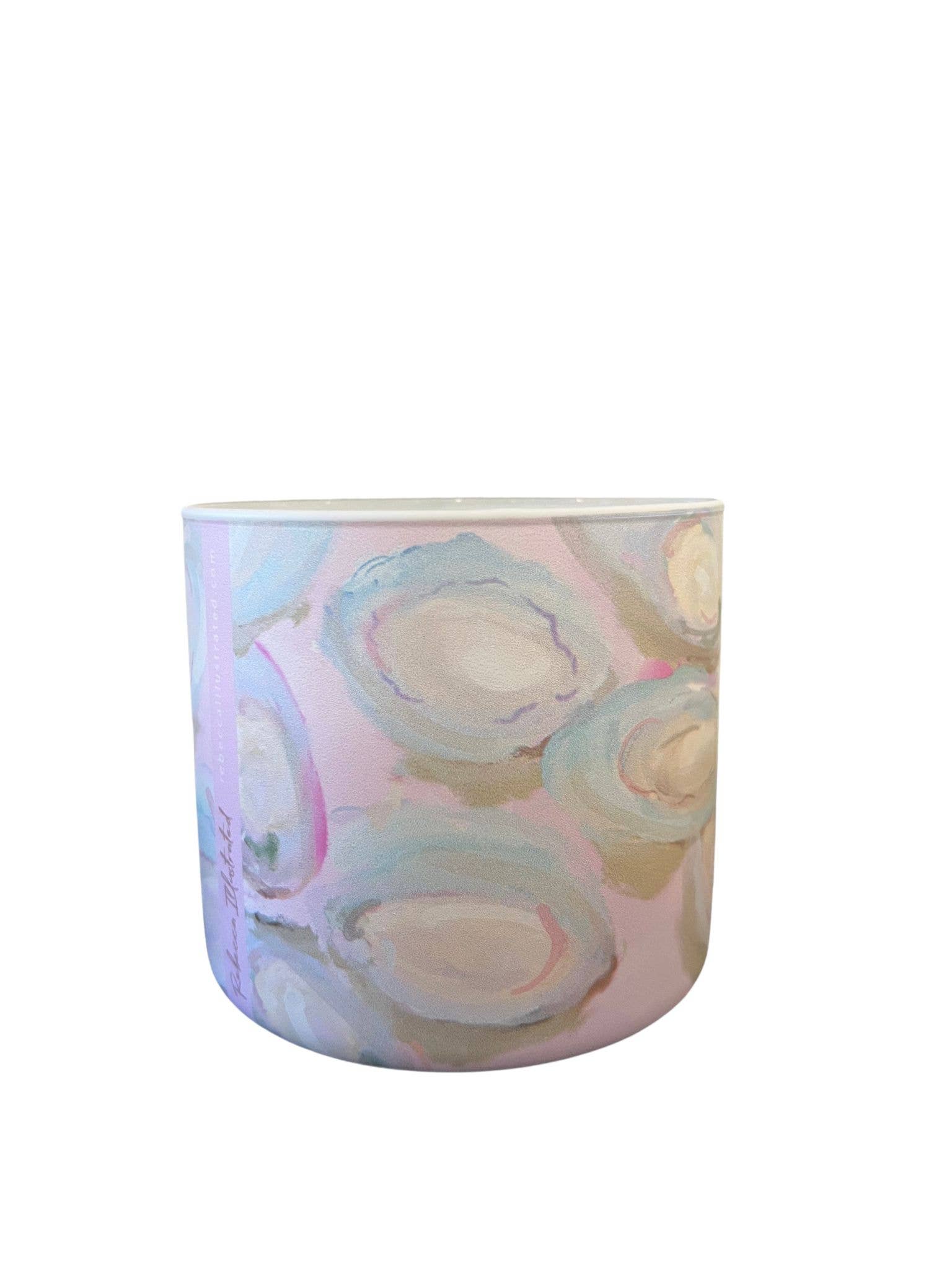 Rainbow Oyster Candle by Rebecca Illustrated - Essentially Charleston