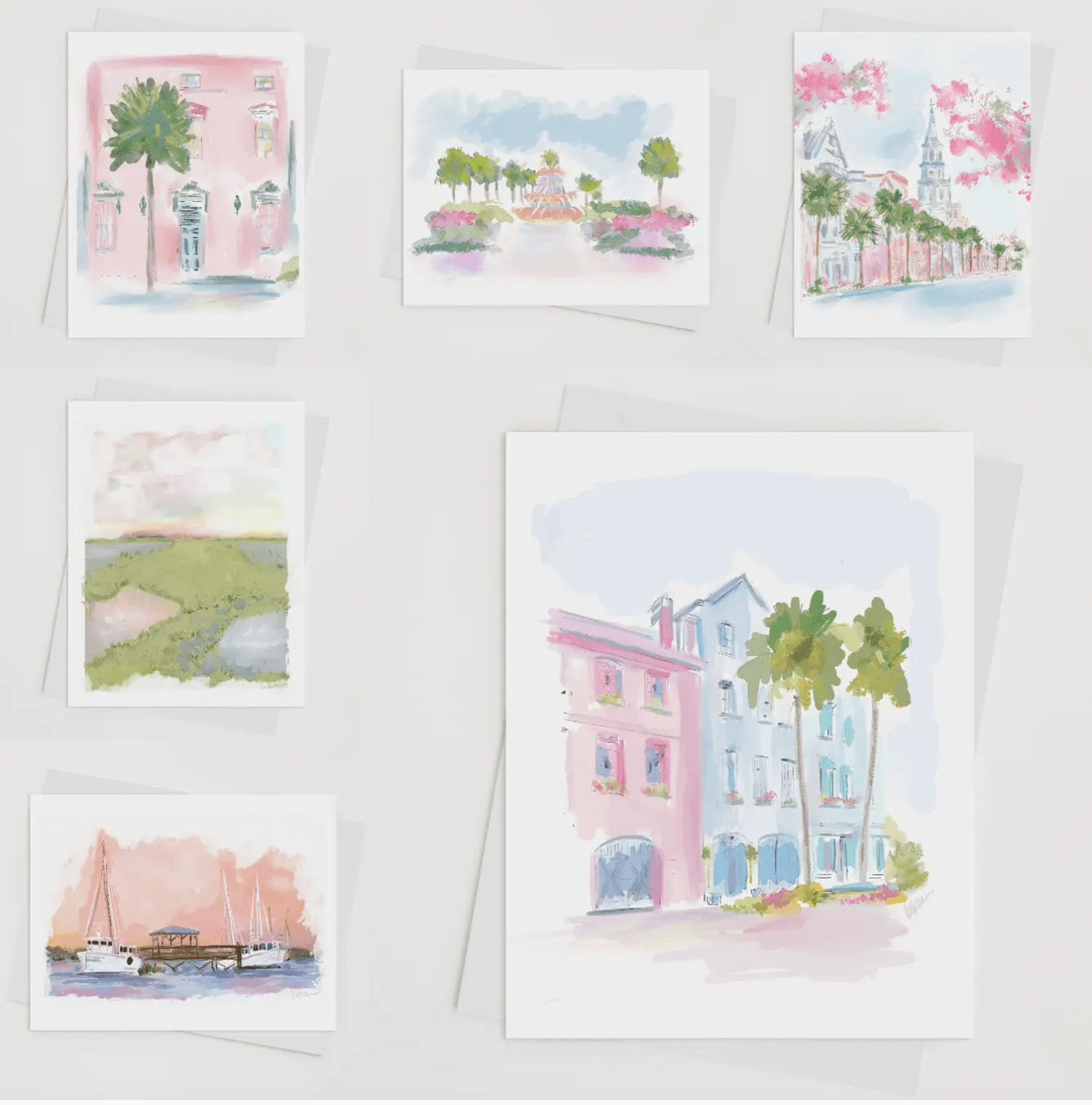 Rebecca Illustrated Cards - Essentially Charleston