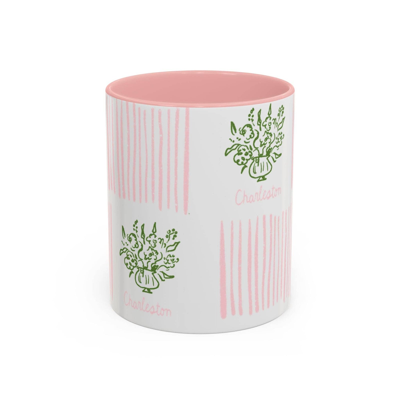 Rebecca illustrated Charleston Floral Mug - Essentially Charleston