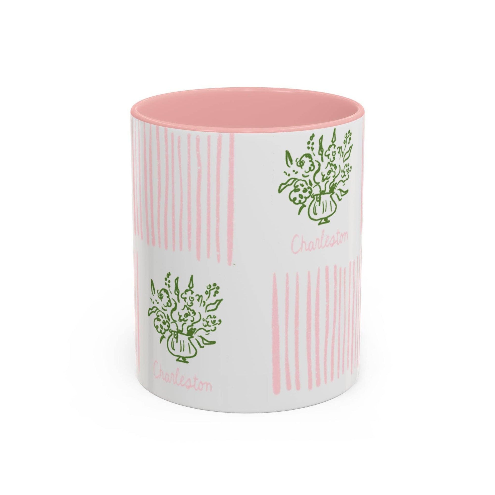 Rebecca illustrated Charleston Floral Mug - Essentially Charleston