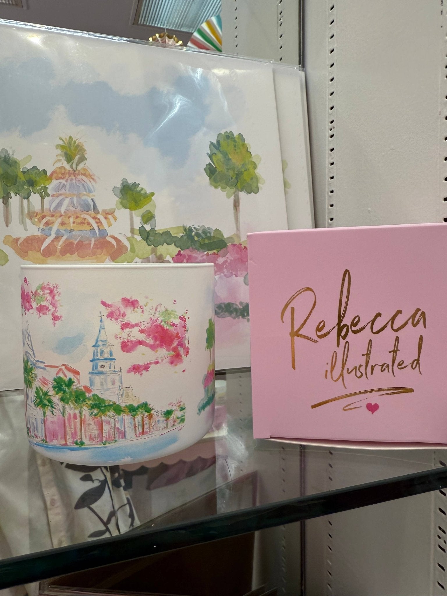 Rebecca Illustrated Charleston Peninsula Candle - Essentially Charleston